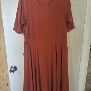 Torrid Terracotta Midi Dress